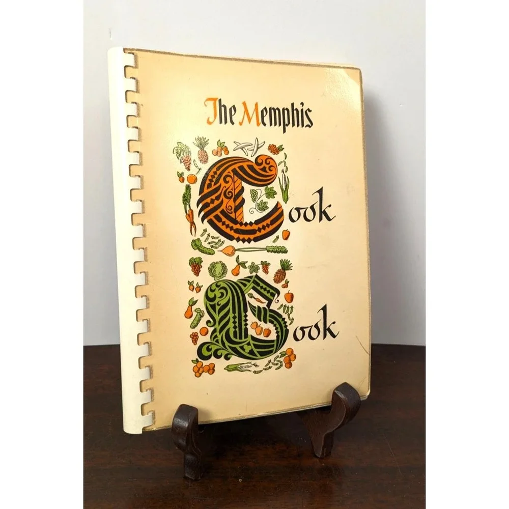 The Memphis Cook Book Junior League Memphis 1959 7th Printing Spiral Bound